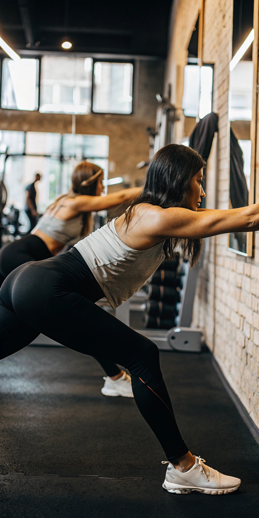 Modern gym interior